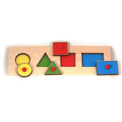 Рамка-вкладыш «Геометрические фигуры», Чудо-Дерево