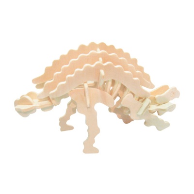 Сборная деревянная модель «Анкилозавр» лайт S-J023, Чудо-дерево
