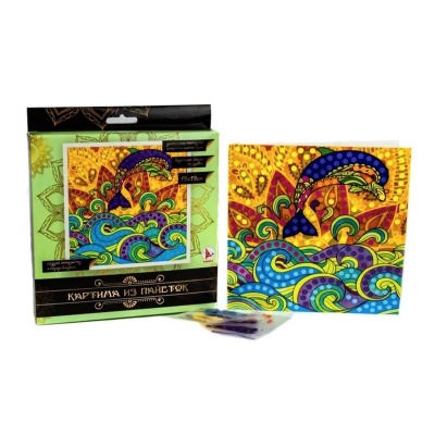 Картина из пайеток «Дельфин», Ракета