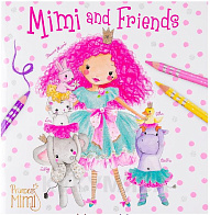 Альбом для раскрашивания Princess Mimi Мими и друзья