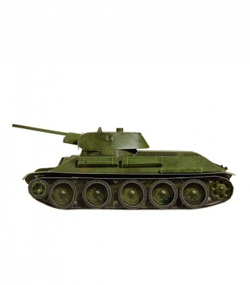 Сборная модель из картона «Танк Т-34 обр. 1941г.», УмБум