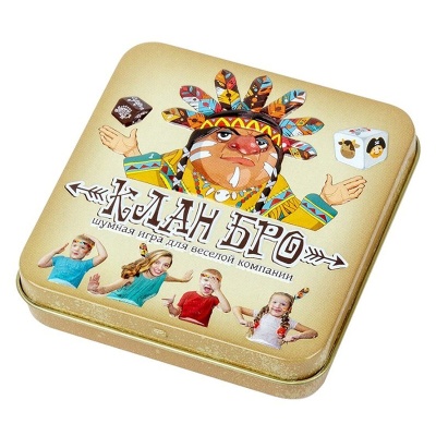 Игра настольная «Клан Бро» в жестяной коробочке, Десятое королевство