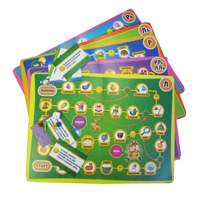 Игровое пособие «Звуковые ходунки Р-Рь, Л-Ль», Ребус