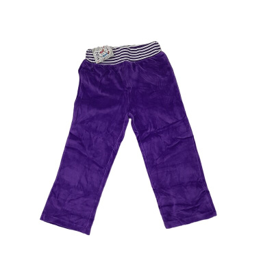 Спортивные штаны Mia для девочки, фиолетовый велюр