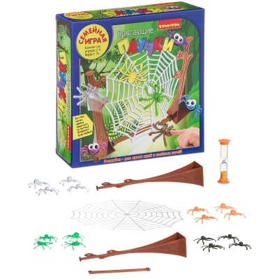 Настольная игра «Прыгающие паучки», Bondibon