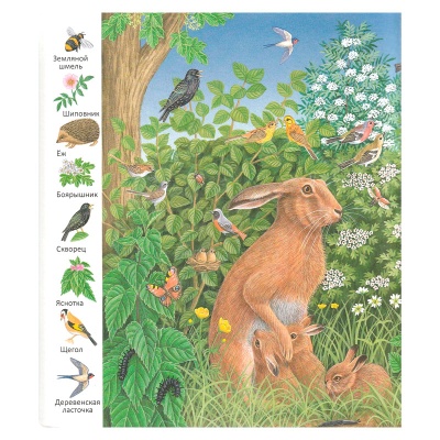 Первые книги малыша. Учим новые слова! «На лугу и в поле», Улыбка