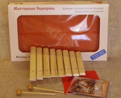 Ксилофон диатонический, 8 пластин