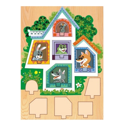 Рамка-вкладыш «Дерево-Теремок 2», Чудо-дерево