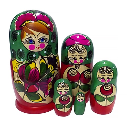 Матрешка 5 в 1 малая, RNToys