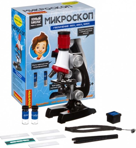 Микроскоп (100X,400X,1200X)