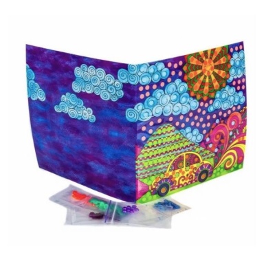 Картина из пайеток «Машина», Ракета