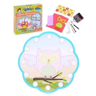 Набор для творчества «Часовая мастерская. Сова», Bondibon