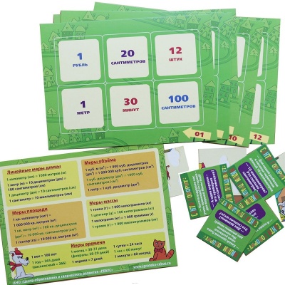 Игровое пособие «Едем, едем измеряем», Ребус