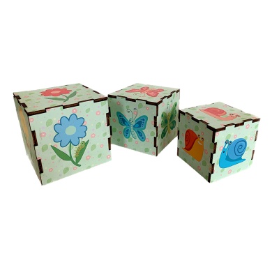 Сортер пирамидка «Насекомые», Сибирские игрушки