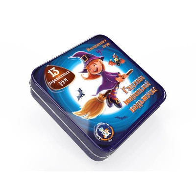 Настольная игра «Гадание маленькой ведьмочки» в жестяной коробке, Десятое королевство