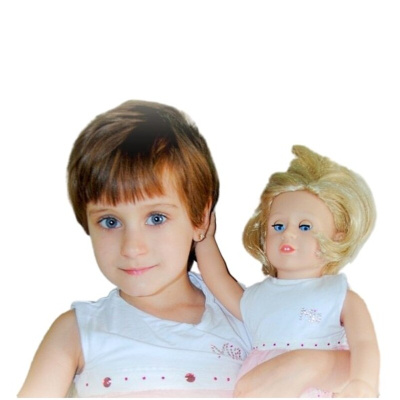 Платье-туника Mia с рубинчиками для куклы