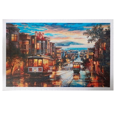 Пазл Pintoo «Вечерние трамваи» Е.Лушпин, 1000 элементов