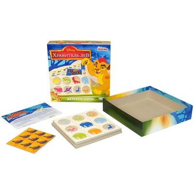 Детское лото «Хранитель лев», Hobby World