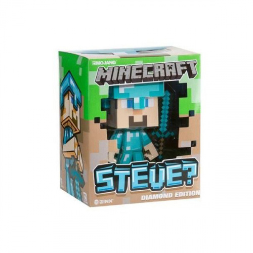 Фигурка персонажа Minecraft «Бриллиантовый Стив»