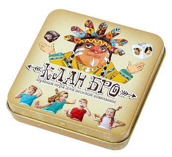 Игра настольная «Клан Бро» в жестяной коробочке, Десятое королевство