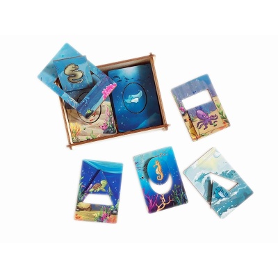 Досочки Сегена «Морские обитатели», Сибирские игрушки