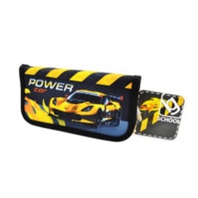 Пенал BG Power car, 195х90 мм, 1 отделение на молнии