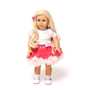 Топ с крылышками из шифона, для куклы, Mia