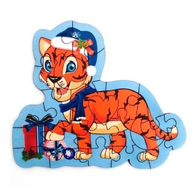 Пазл «Тигренок», Сибирские игрушки