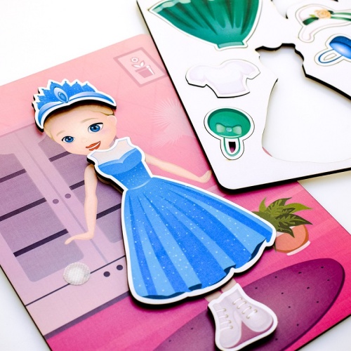 Липучка «Кукла», Сибирские игрушки