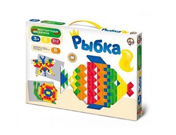 Магнитная мозаика "Рыбка", компания "Десятое королевство" Магнитная мозаика "Рыбка", компания "Десятое королевство"