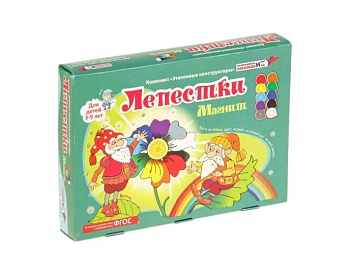 Развивающая игра "Разноцветные лепестки. Магнит", Методики В. Воскобовича