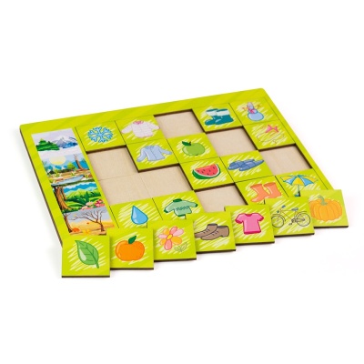 Логические цепочки «Времена года», Сибирские игрушки