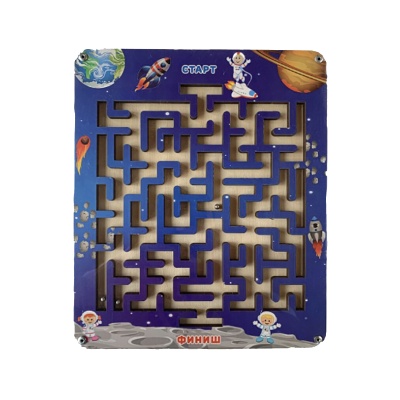Лабиринт с шариком «Космос», Сибирские игрушки