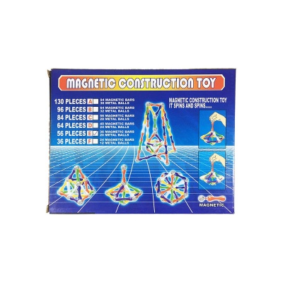 Магнитный конструктор, 36 палочек + 20 шариков, Witka