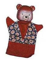 Кукла-перчатка «Медведь»