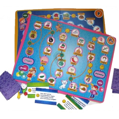 Игровое пособие «Звуковые ходунки Р-Рь, Л-Ль» новый дизайн, Ребус