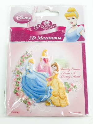 3D магнит «Принцессы»