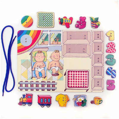 Шнуровка «Детский сад», Сибирские игрушки