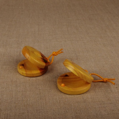 Кастаньеты деревянные некрашеные