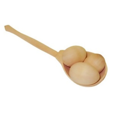 Набор под роспись Ложка + 3 яйца, RNToys