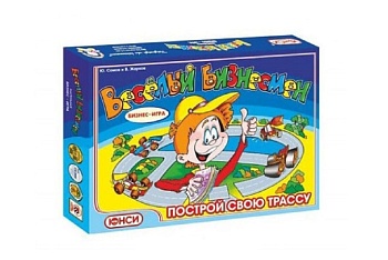 . Настольная игра "Веселый бизнесмен", компания ЮНСИ