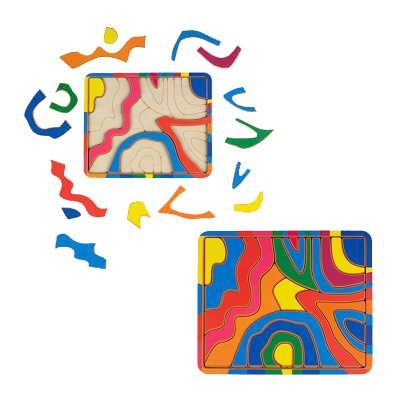 Головоломка «Тетрис волны», Сибирские игрушки