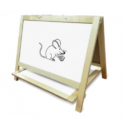 Мольберт настольный двухсторонний, Развитие детей