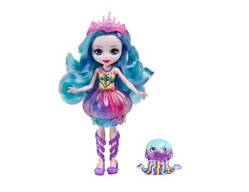 Кукла с питомцем «Enchantimals Royal. Jelanie Jellyfish & Stingley», компания Matte