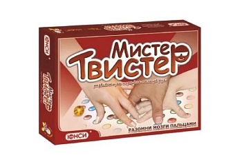 Настольная игра "Мистер Твистер Пальчики", компания ЮНСИ