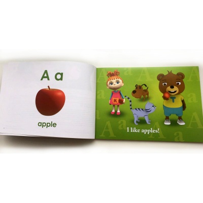 Азбука + DVD «Том и Кери», Билингва