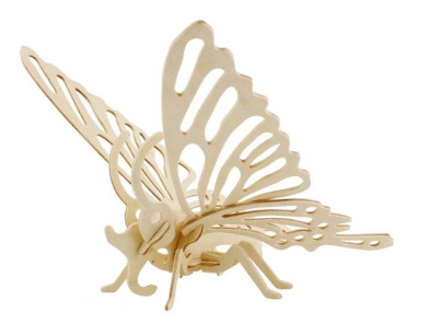 Сборная деревянная модель «Бабочка» mini