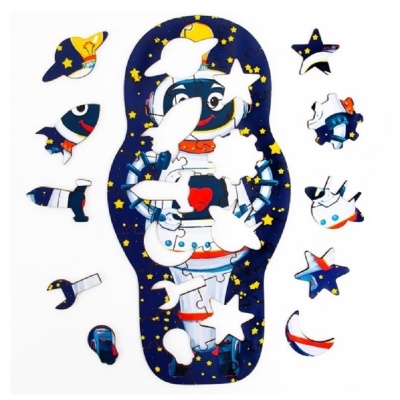 Пазл «Робот», Сибирские игрушки