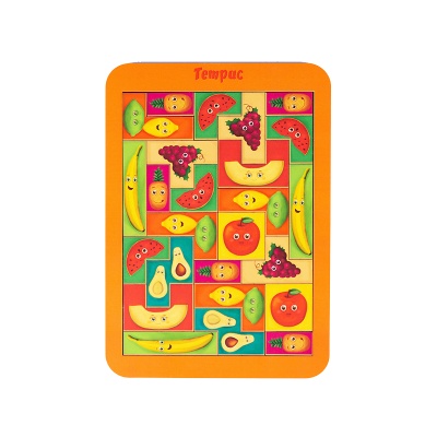 Тетрис «Фрукты», Сибирские игрушки