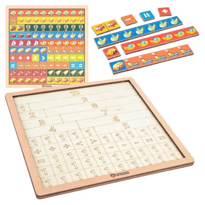 Математическая лесенка «Транспорт», Сибирские игрушки